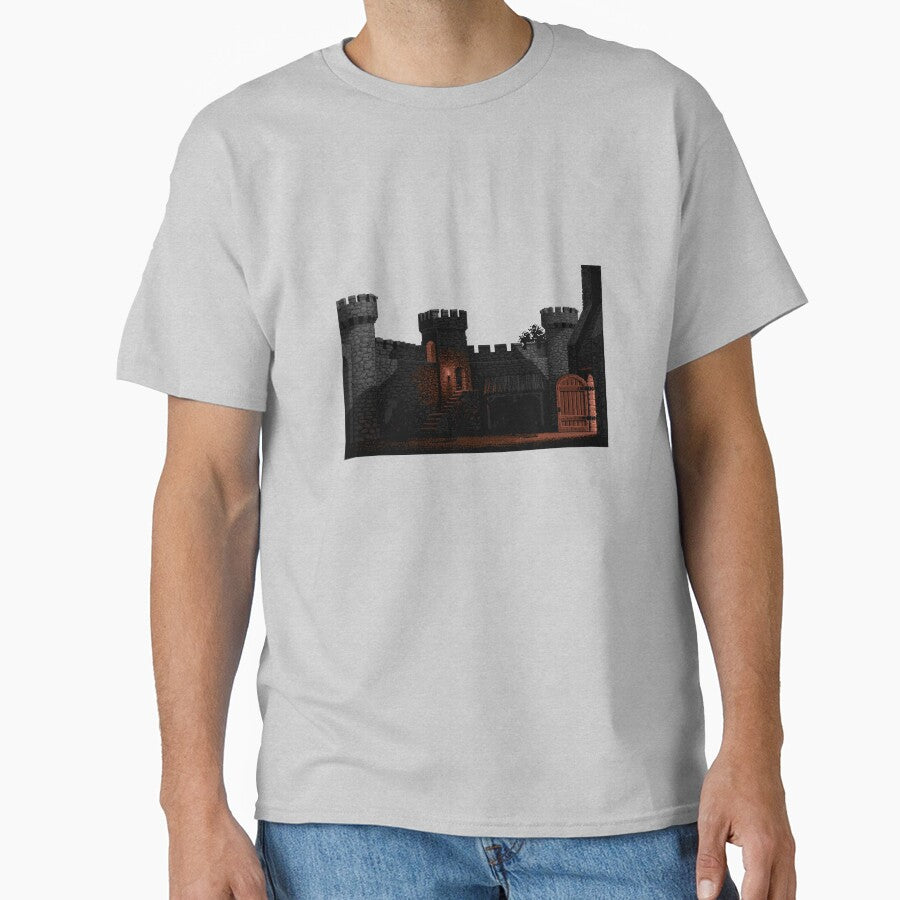 Castle Pixel Art T-Shirts, Hoodie, Sweatshirt