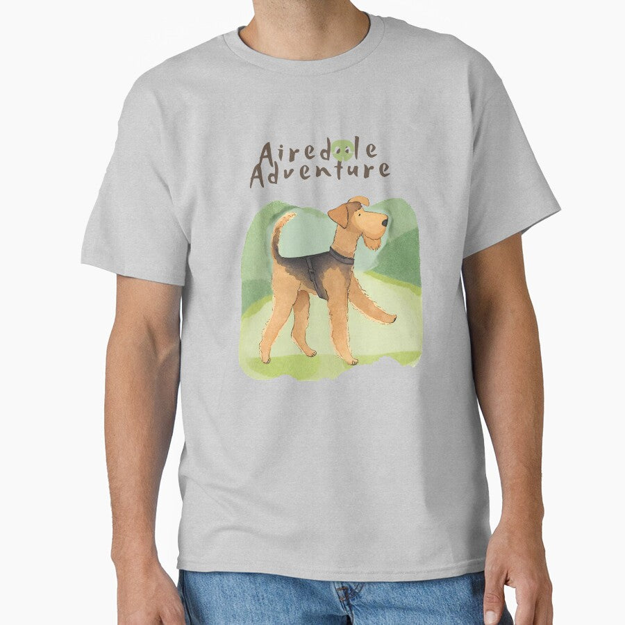 Airedale Terrier Dog Adventure by GoodyPaws T-Shirts, Hoodie, Sweatshirt | BlankRebels.com (Image 1)