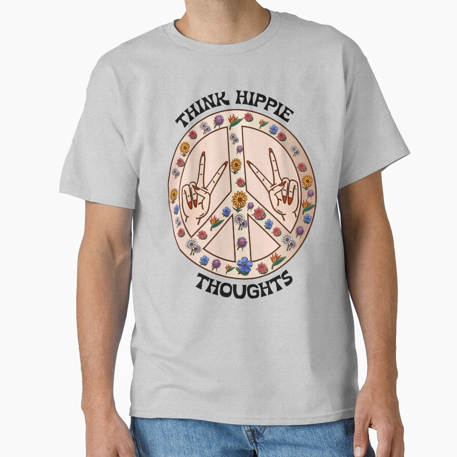 Copy of Think Hippie Thoughts by HighCiti T-Shirts, Hoodie, Sweatshirt | BlankRebels.com (Image 1)