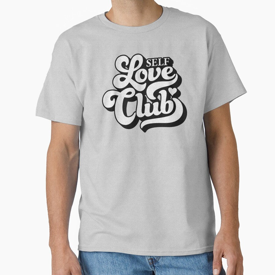 SELF LOVE CLUB GROOVY 70s TYPO BY SUBGIRL by SUBGIRL T-Shirts, Hoodie, Sweatshirt | BlankRebels.com (Image 1)