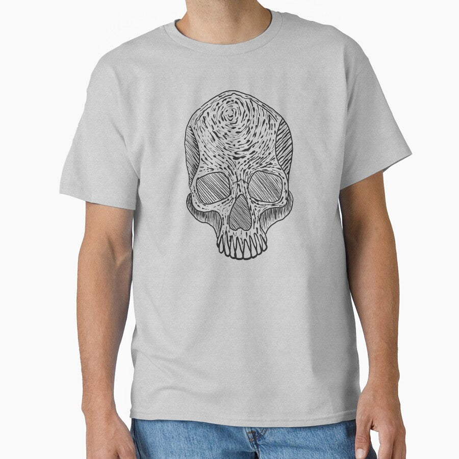 hand drawn skull by Muditha88 T-Shirts, Hoodie, Sweatshirt | BlankRebels.com (Image 1)