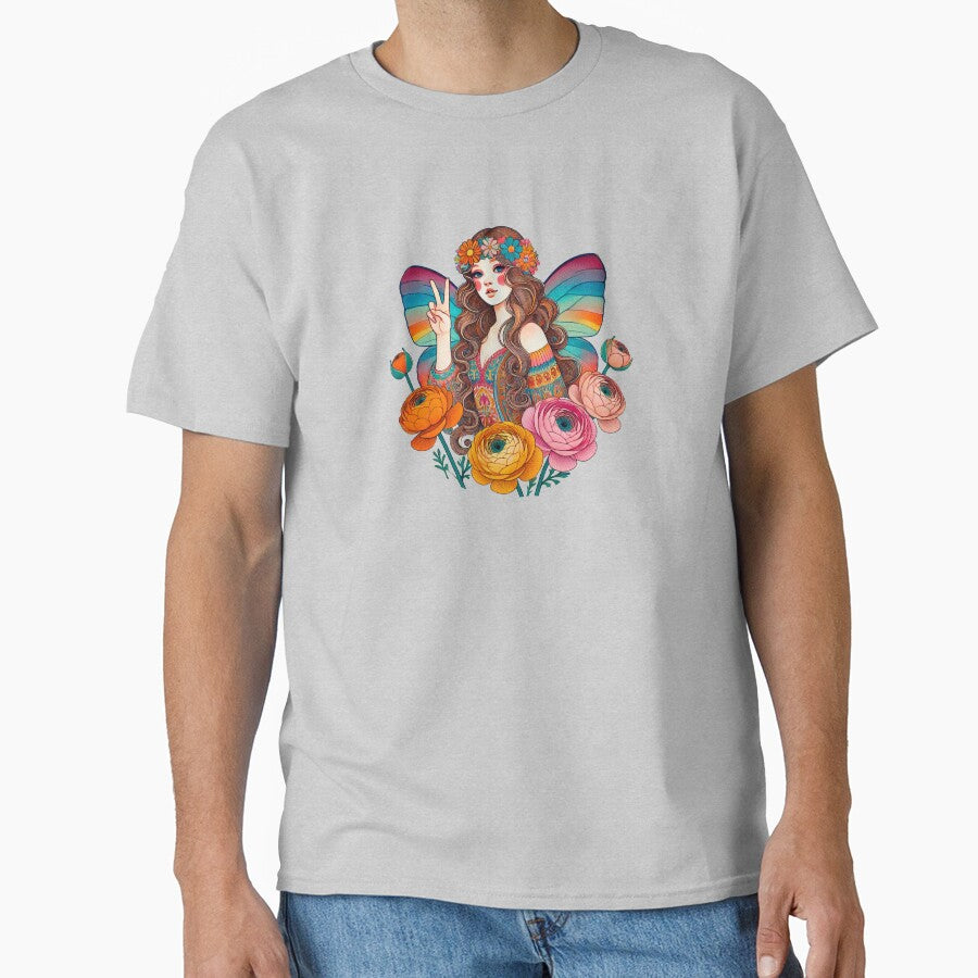 Hippie Fairy by Boog Monst T-Shirts, Hoodie, Sweatshirt | BlankRebels.com (Image 1)