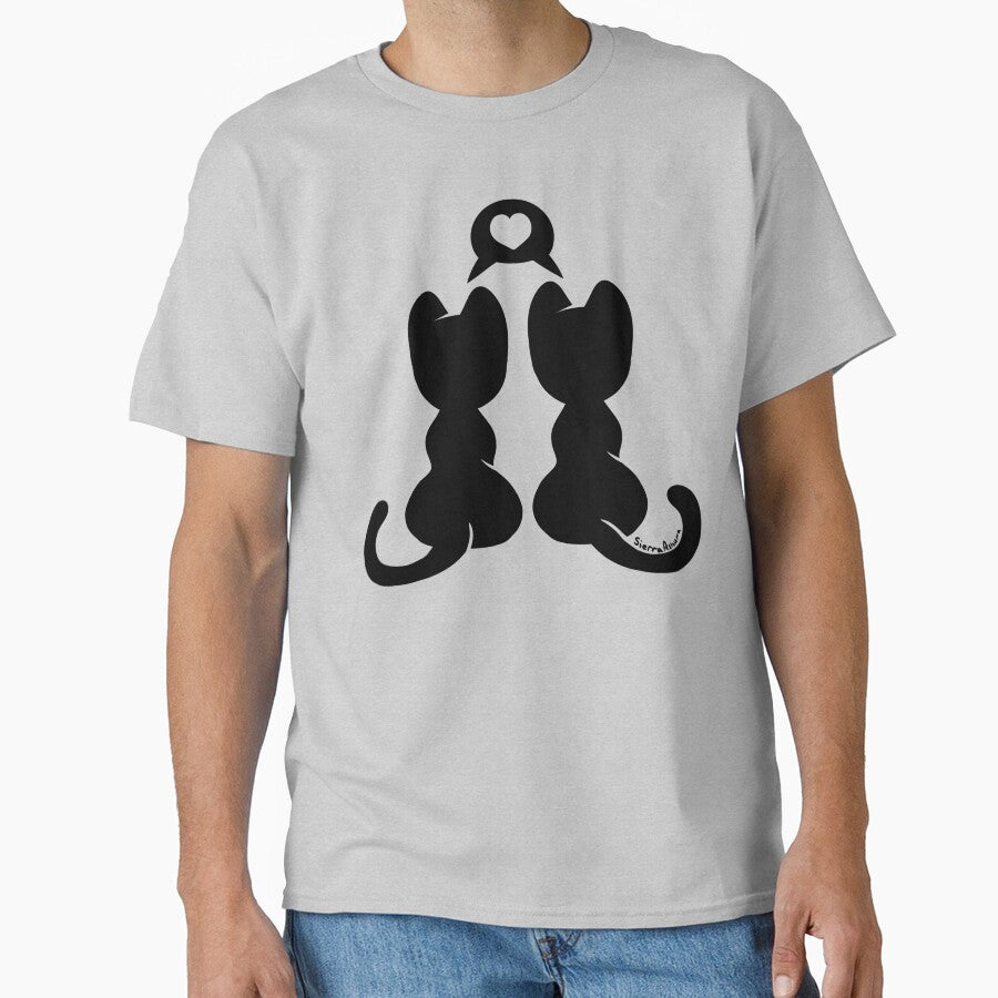 Cat Love - Dark by SierraAshura T-Shirts, Hoodie, Sweatshirt | BlankRebels.com (Image 1)