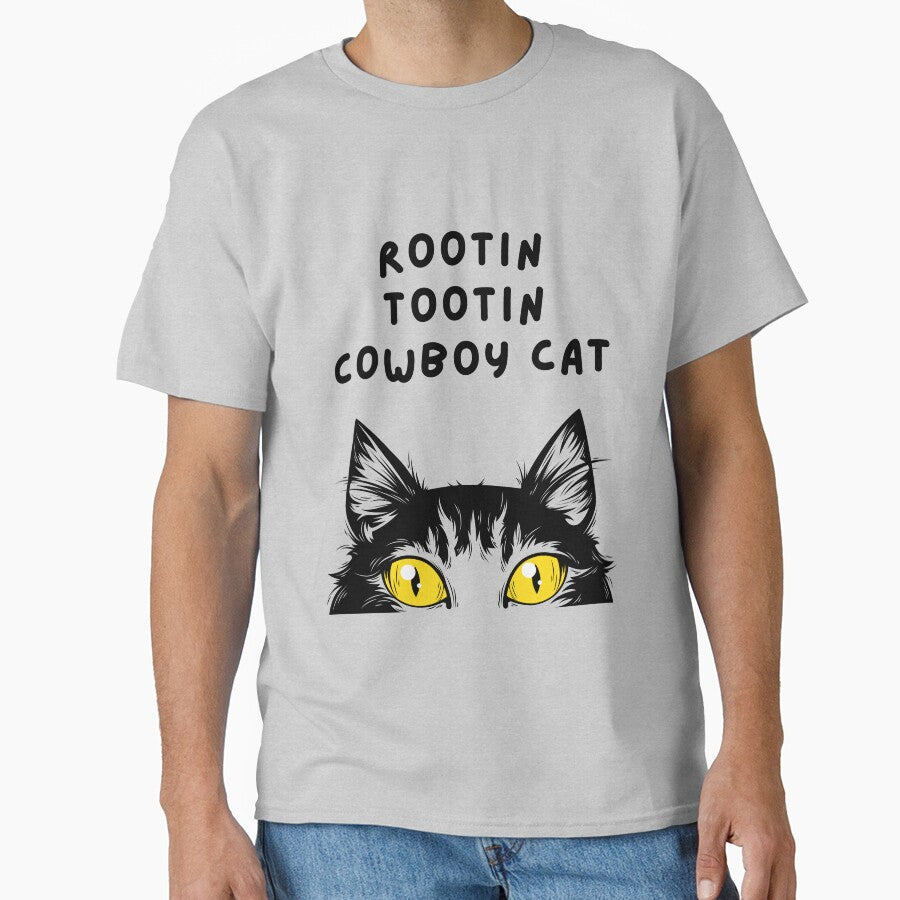 rootin tootin cowboy cat by earth wings T-Shirts, Hoodie, Sweatshirt | BlankRebels.com (Image 1)