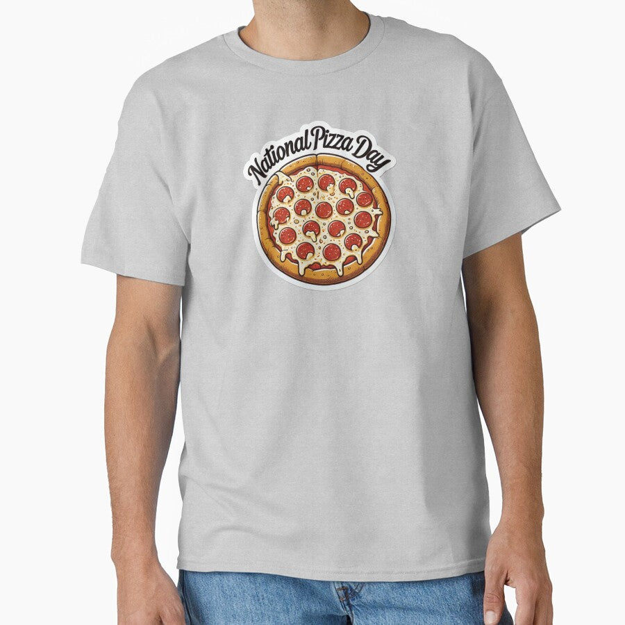 National Pizza Day by LewpyG T-Shirts, Hoodie, Sweatshirt | BlankRebels.com (Image 1)