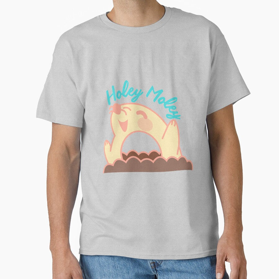 Holey Moley Cute Mole T-Shirt | Hoodie | Top by MonkeyPaper Sweatshirt | BlankRebels.com (Image 1)
