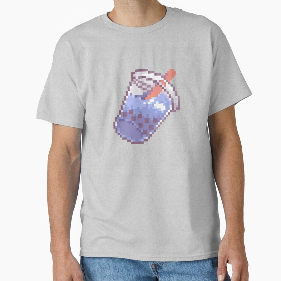 pixel blueberry boba tea by abitofkake T-Shirts, Hoodie, Sweatshirt | BlankRebels.com (Image 1)