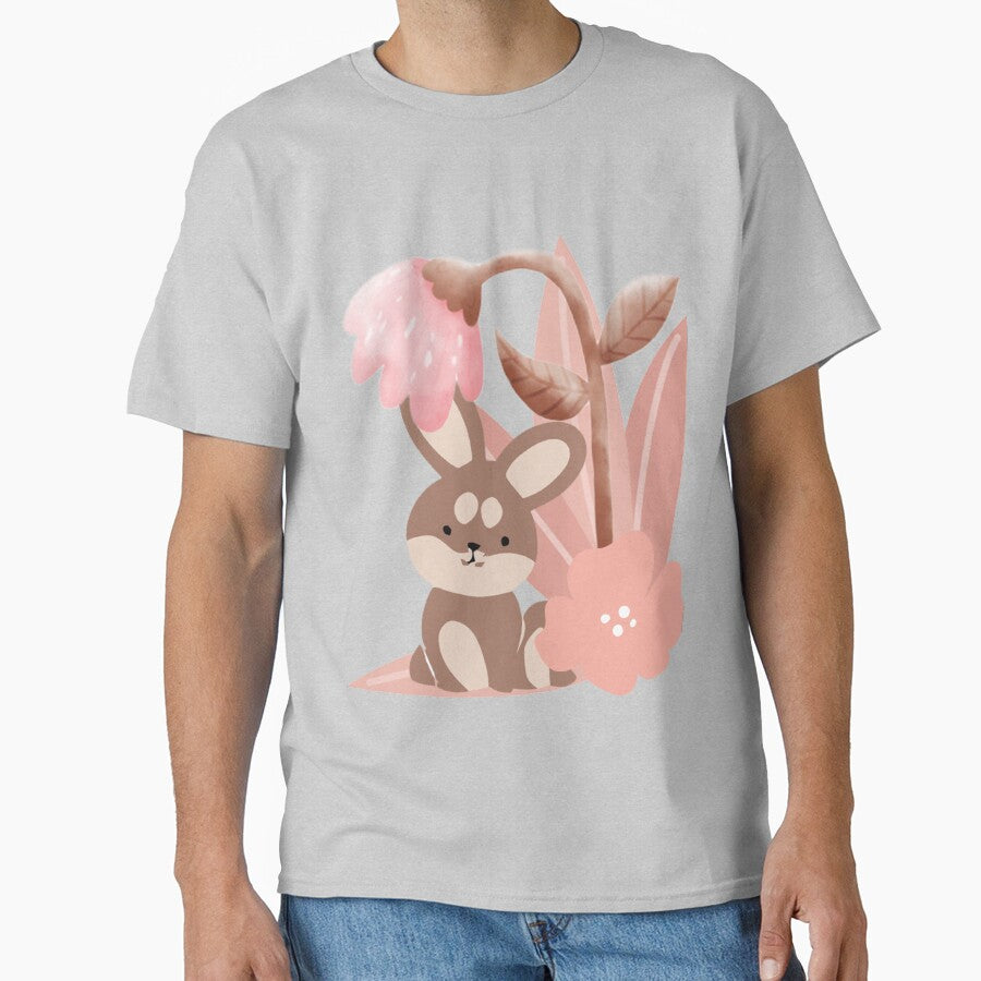 Boho Garden and Rabbit by Vachala T-Shirts, Hoodie, Sweatshirt | BlankRebels.com (Image 1)