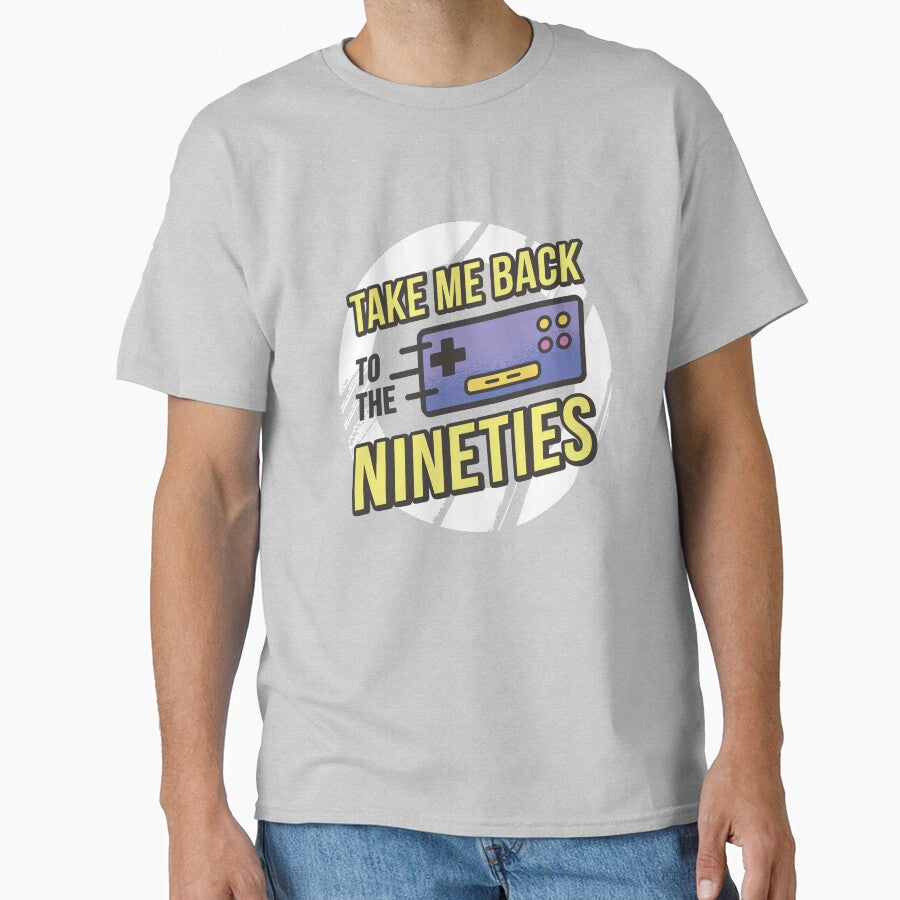 Take Me Back To The Nineties - 90s Retro Gaming Nostalgia by AaaleXX T-Shirts, Hoodie, Sweatshirt | BlankRebels.com (Image 1)