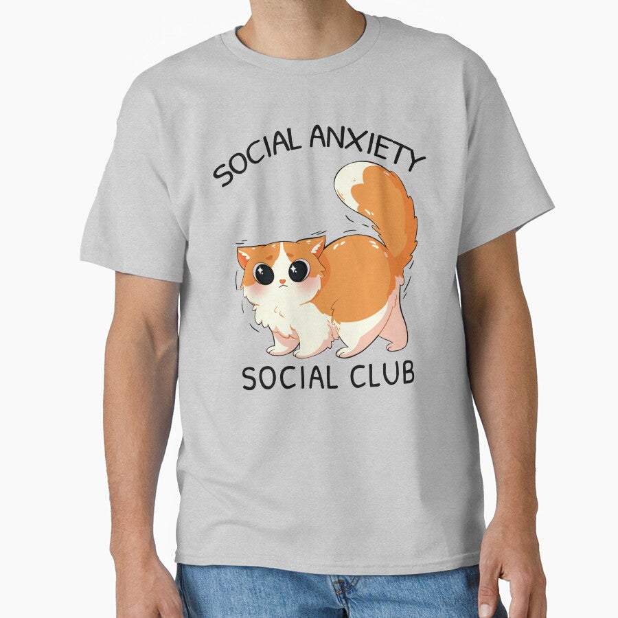social anxiety social club by hunnydoll T-Shirts, Hoodie, Sweatshirt | BlankRebels.com (Image 1)