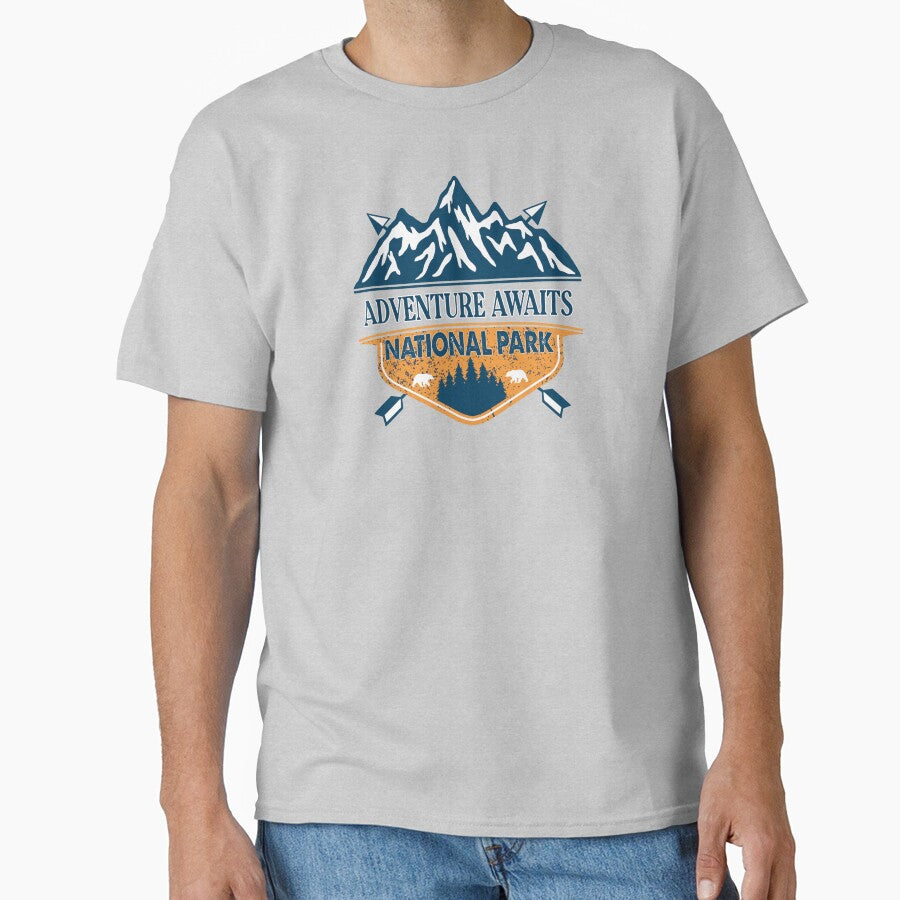 Adventure Awaits National Park by graphic-map T-Shirts, Hoodie, Sweatshirt | BlankRebels.com (Image 1)