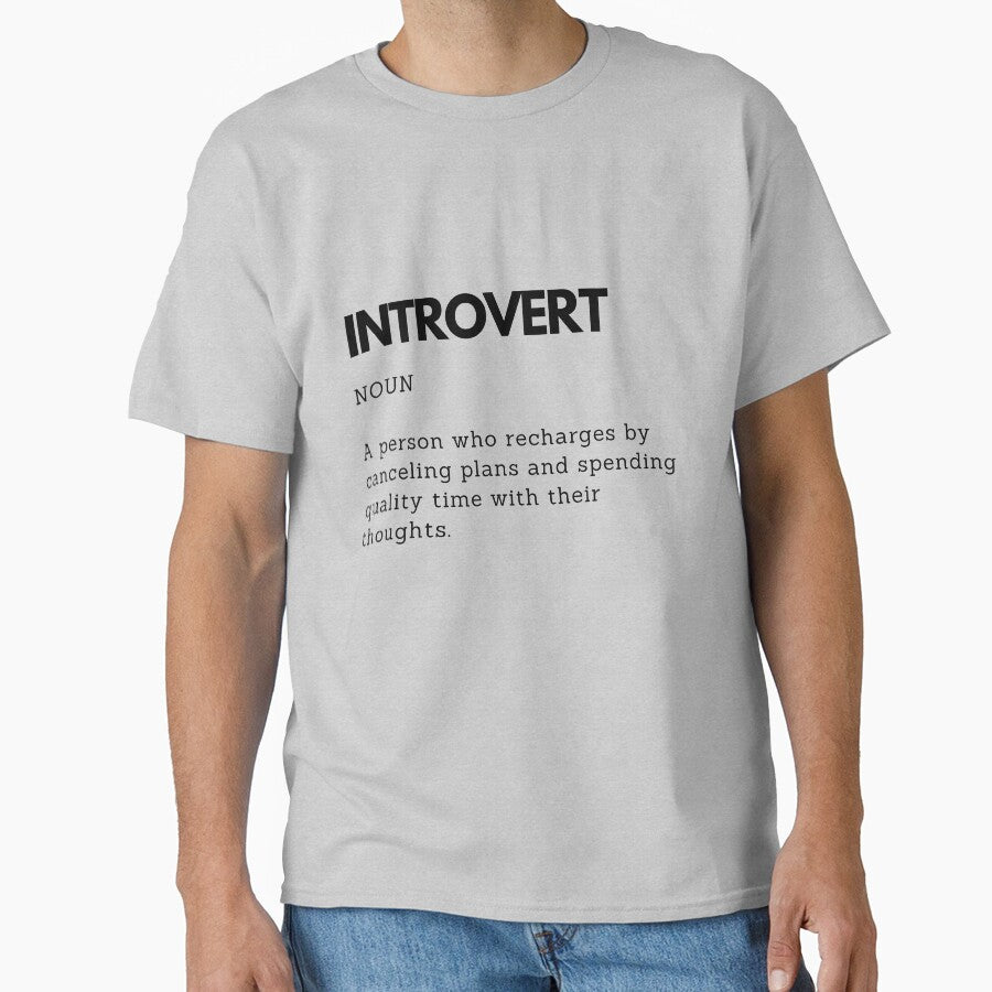 Funny Introvert Definition | Introvert Gift | Introvert Humor by PakoArtStudio T-Shirts, Hoodie, Sweatshirt (Image 1)