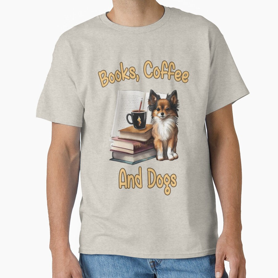 Funny Dog books and coffee sticker go dog go by StylishDesigns_ByJohn T-Shirts, Hoodie, Sweatshirt (Image 1)