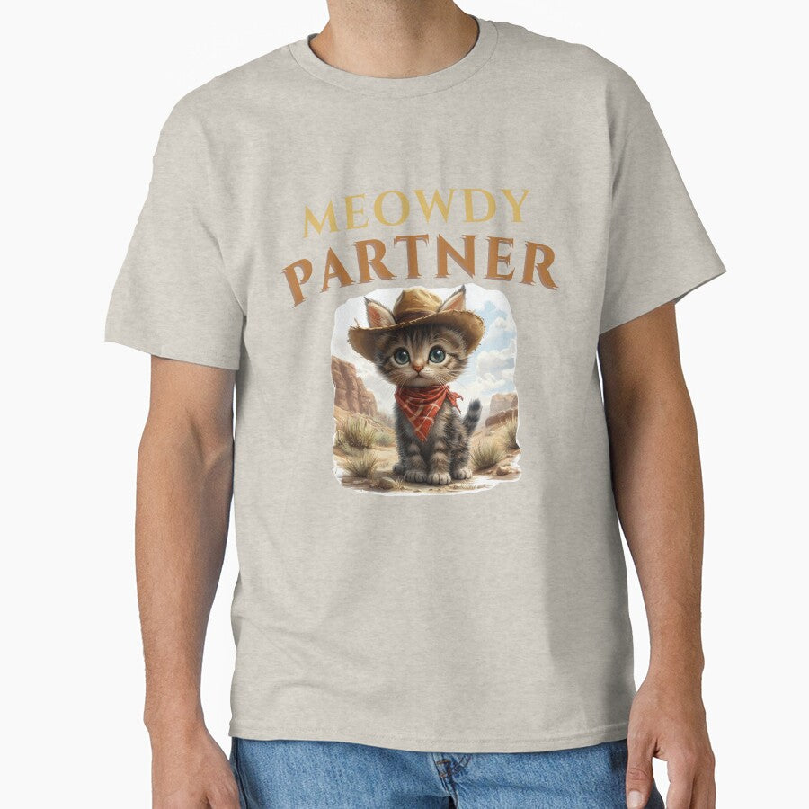 Meowdy Partner Cowboy Cat Shirt Funny Shirt T-Shirts, Hoodie, Sweatshirt