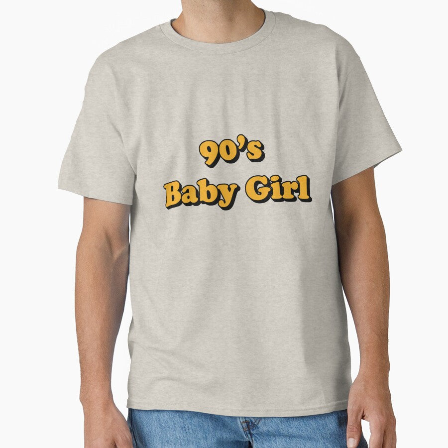 90’s Baby Girl – Retro Bubble Font Design by The secret storage room T-Shirts, Hoodie, Sweatshirt | BlankRebels.com (Image 1)