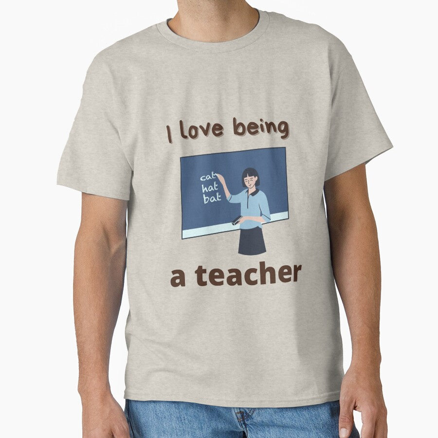 Great teaching profession design, teaching, teacher love. by johnnie2749 T-Shirts, Hoodie, Sweatshirt (Image 1)