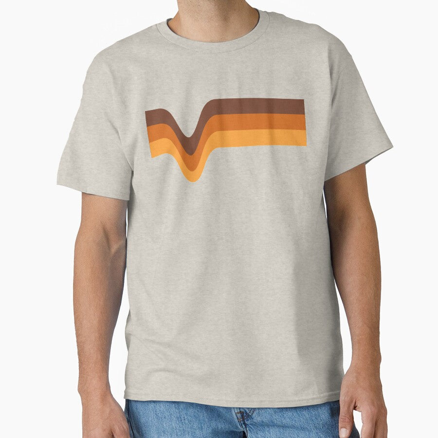 70s 70’s Stripes Brown Orange Yellow by ShamusSleuth T-Shirts, Hoodie, Sweatshirt | BlankRebels.com (Image 1)