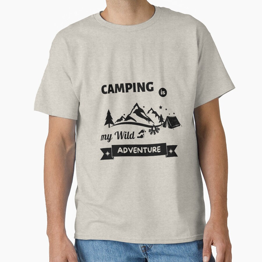 Camping Is My Wild Adventure (Trail) by RoseCandi T-Shirts, Hoodie, Sweatshirt | BlankRebels.com (Image 1)