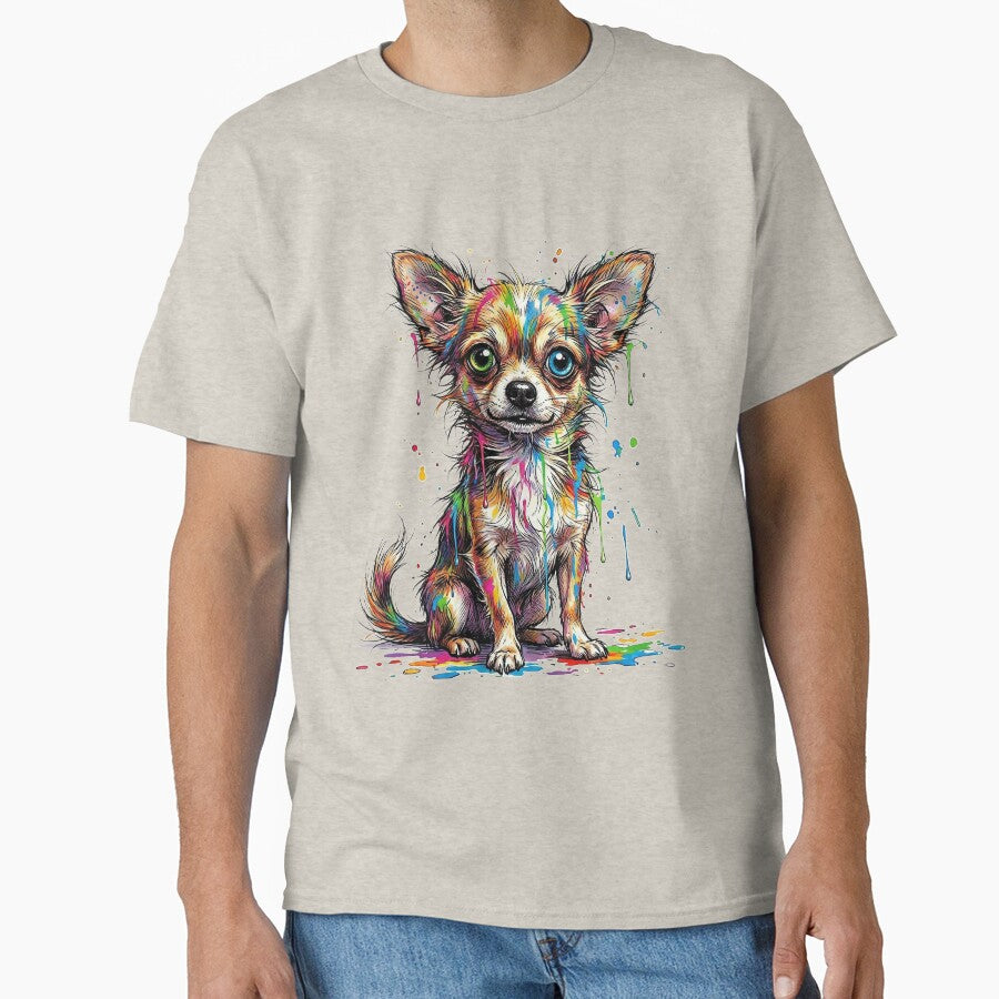 Funny Chihuahua all painted by nataliux