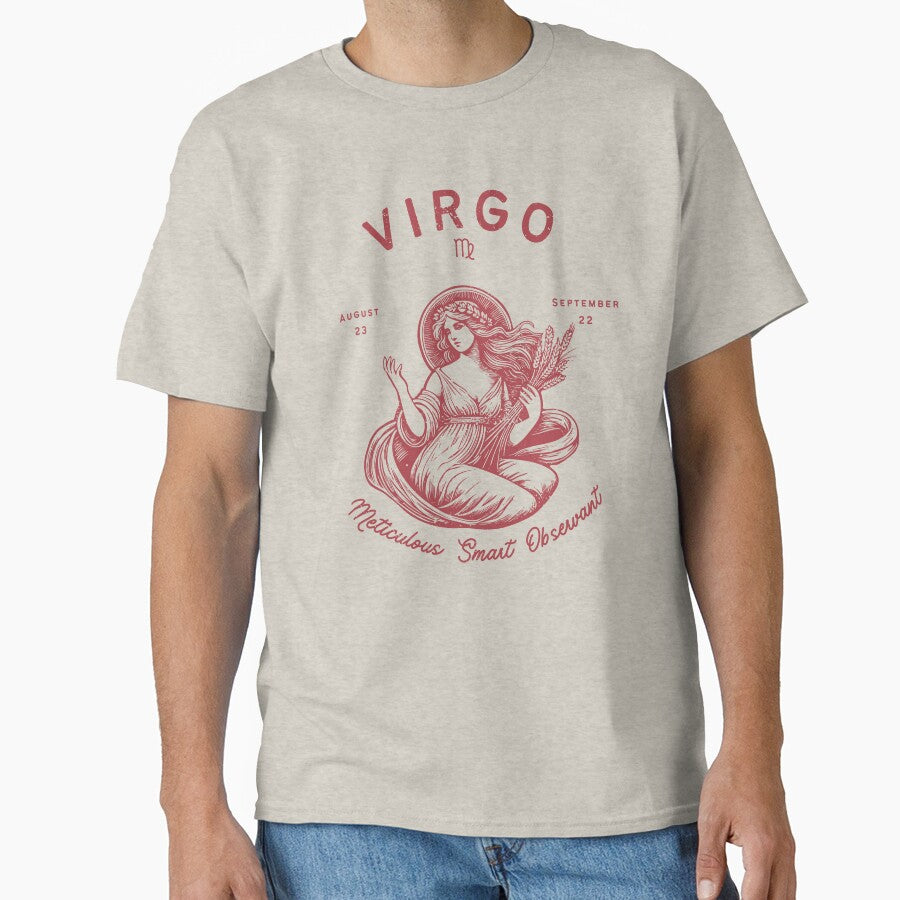 Virgo Zodiac Sign vintage by TaiyoDigital36 T-Shirts, Hoodie, Sweatshirt | BlankRebels.com (Image 1)