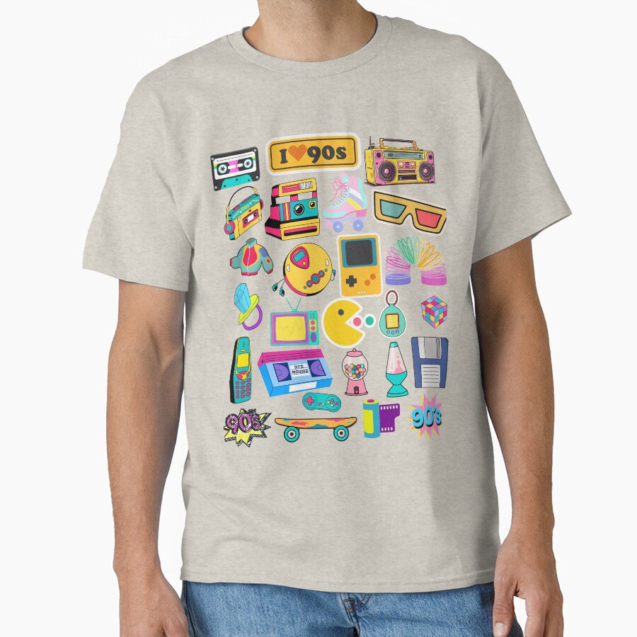 90s retro vibes by ViralByDesign T-Shirts, Hoodie, Sweatshirt | BlankRebels.com (Image 1)