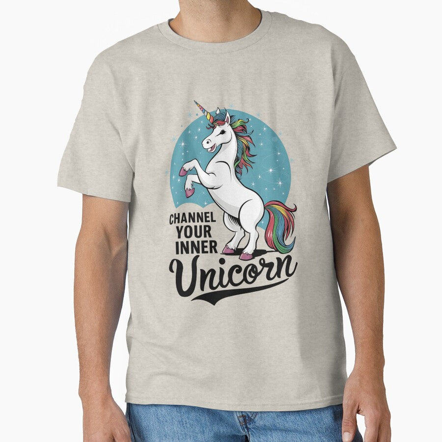 Channel Your Inner Unicorn by Mariana Piana T-Shirts, Hoodie, Sweatshirt | BlankRebels.com (Image 1)