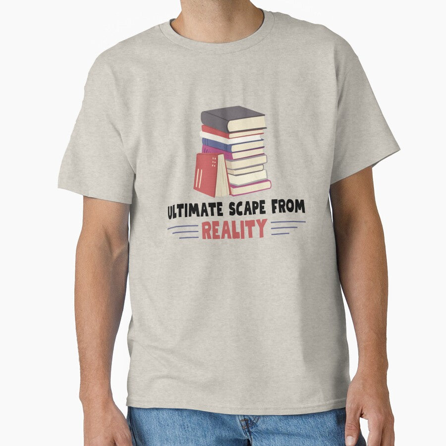 Ultimate Scape from Reality, Book aesthetic by InnovativeGFX T-Shirts, Hoodie, Sweatshirt | BlankRebels.com (Image 1)