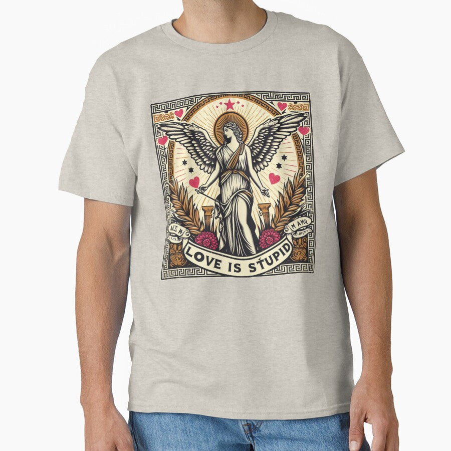 Love Is Stupid Angelic Humor by Fictio ⭐⭐⭐⭐⭐