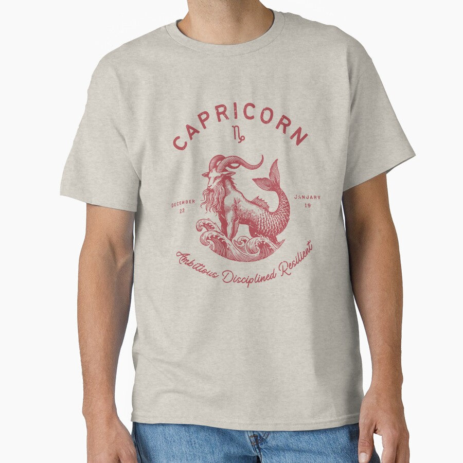 Capricorn Zodiac Sign vintage by TaiyoDigital36 T-Shirts, Hoodie, Sweatshirt | BlankRebels.com (Image 1)