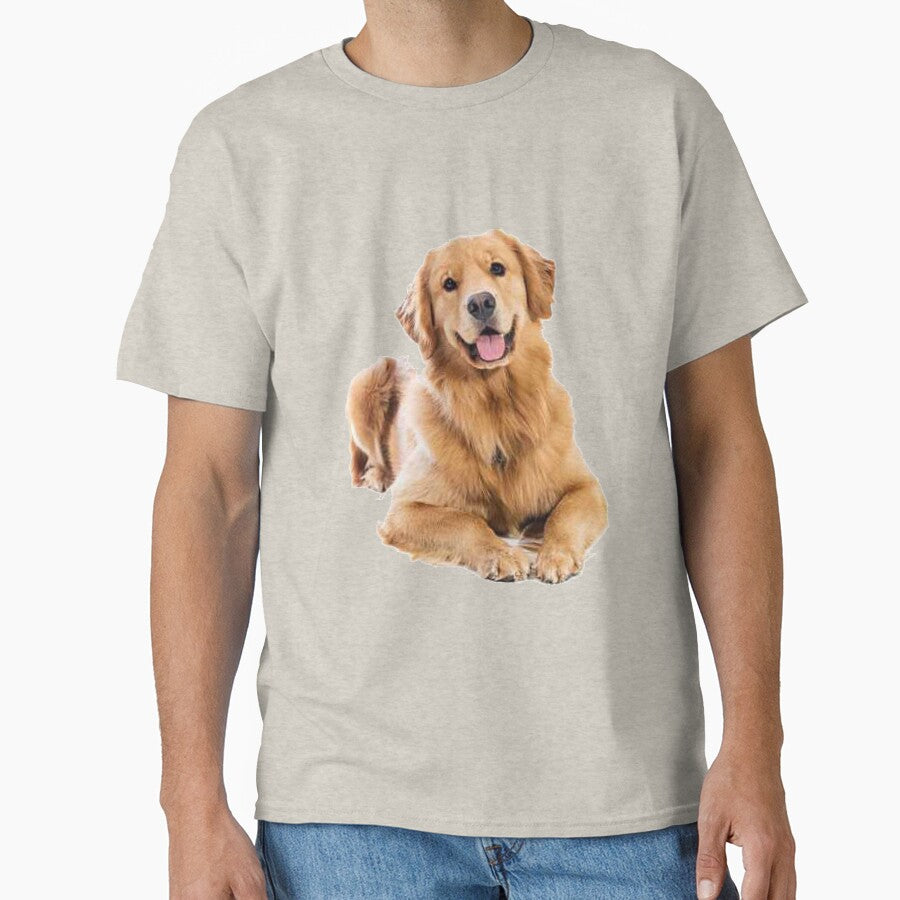 We love Golden Retriever! by Nurlan Puchakhov T-Shirts, Hoodie, Sweatshirt | BlankRebels.com (Image 1)