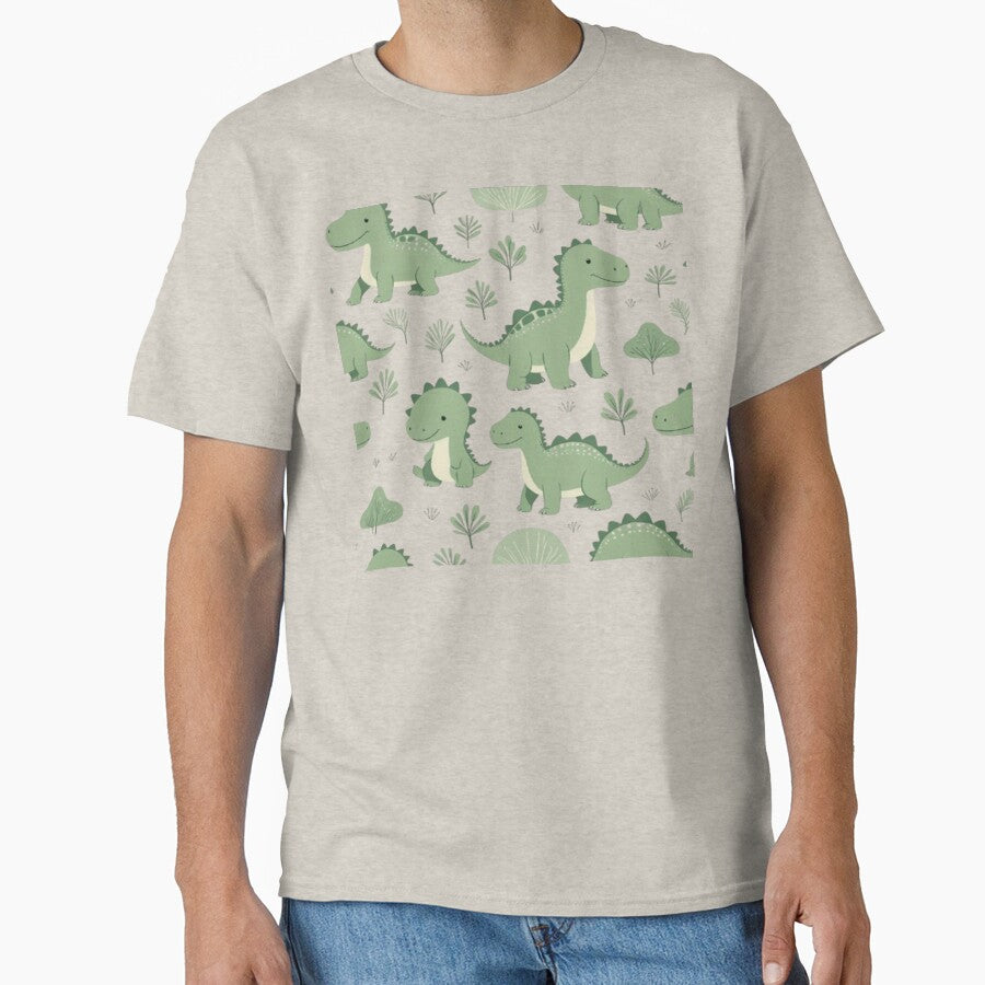 Dinosaur green by zakarov27 T-Shirts, Hoodie, Sweatshirt | BlankRebels.com (Image 1)
