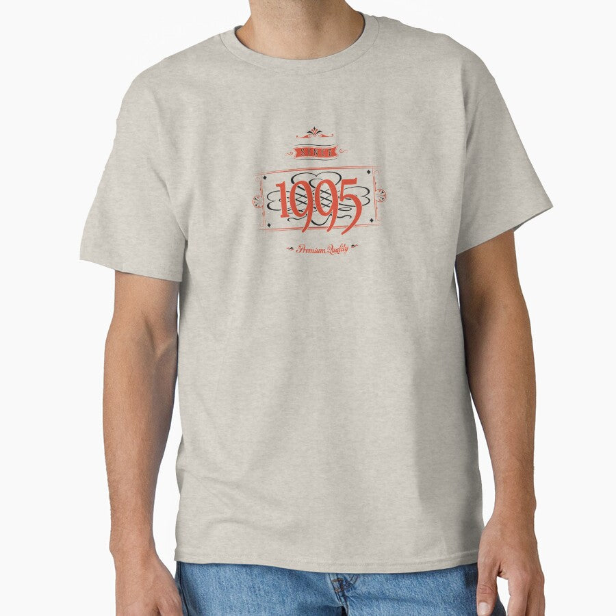 Since 1995 (Red&Black) by ipiapacs T-Shirts, Hoodie, Sweatshirt | BlankRebels.com (Image 1)