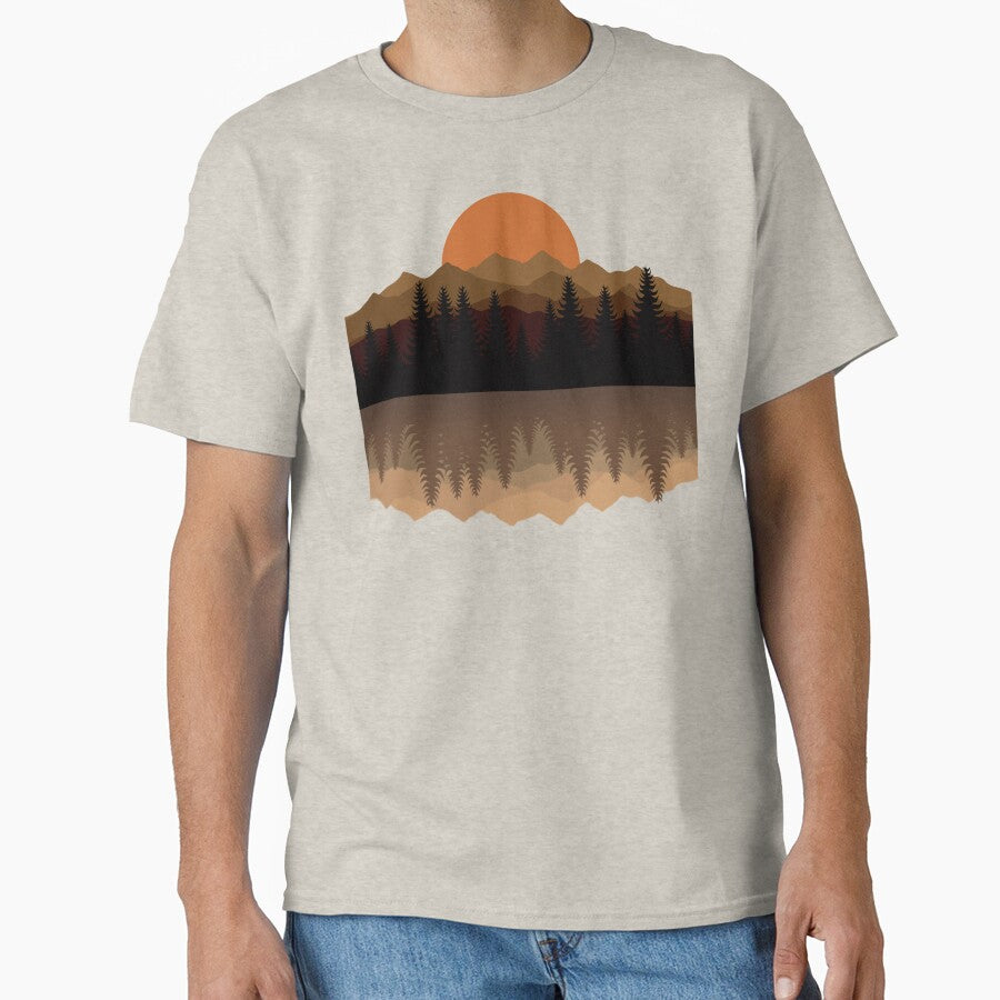 Mountain Reflections by Wander X Design T-Shirts, Hoodie, Sweatshirt | BlankRebels.com (Image 1)