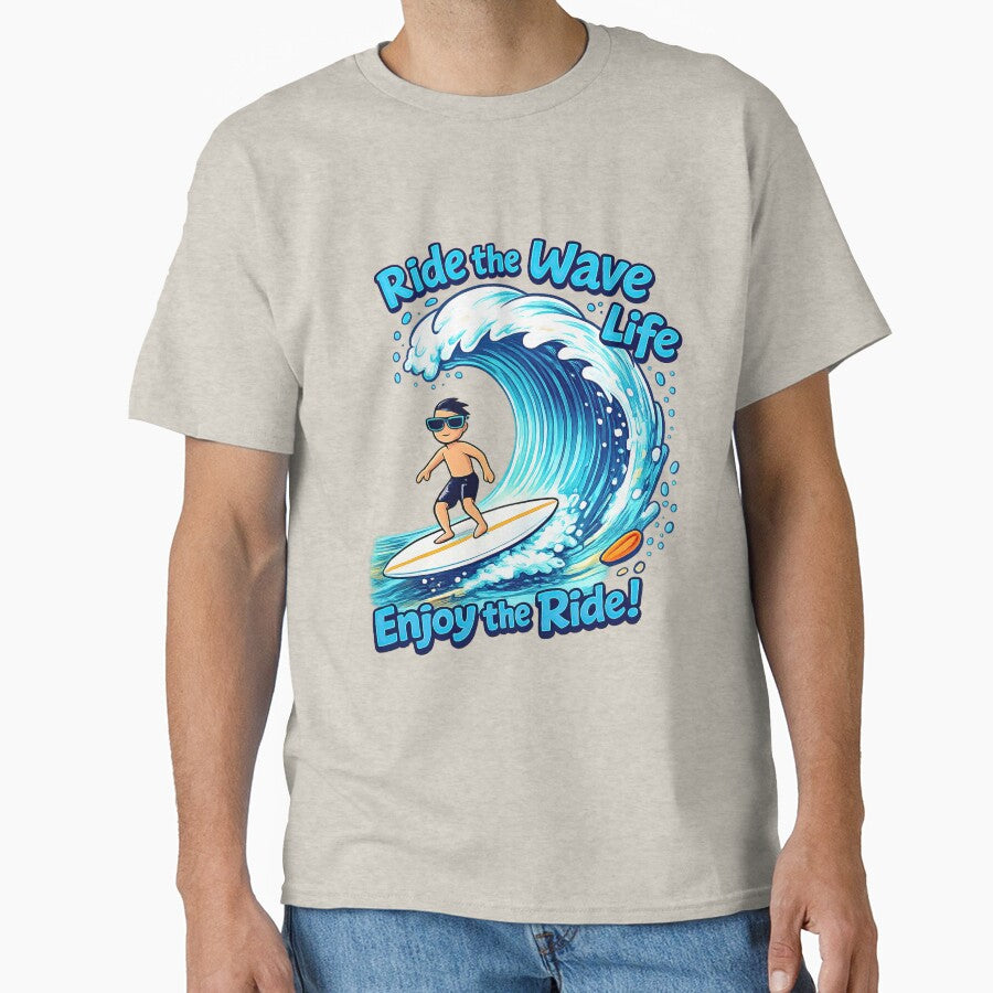 surf Sticker by Bakyun T-Shirts, Hoodie, Sweatshirt | BlankRebels.com (Image 1)