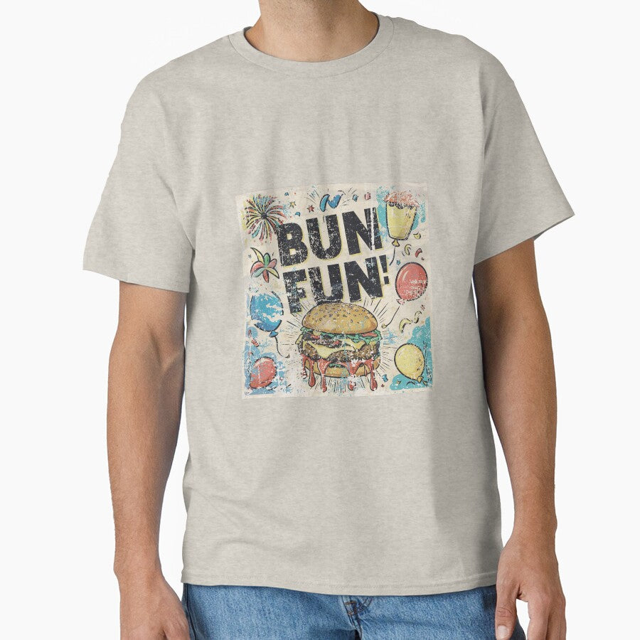 vintage style burger day art with text by BKSARYLIFE T-Shirts, Hoodie, Sweatshirt | BlankRebels.com (Image 1)