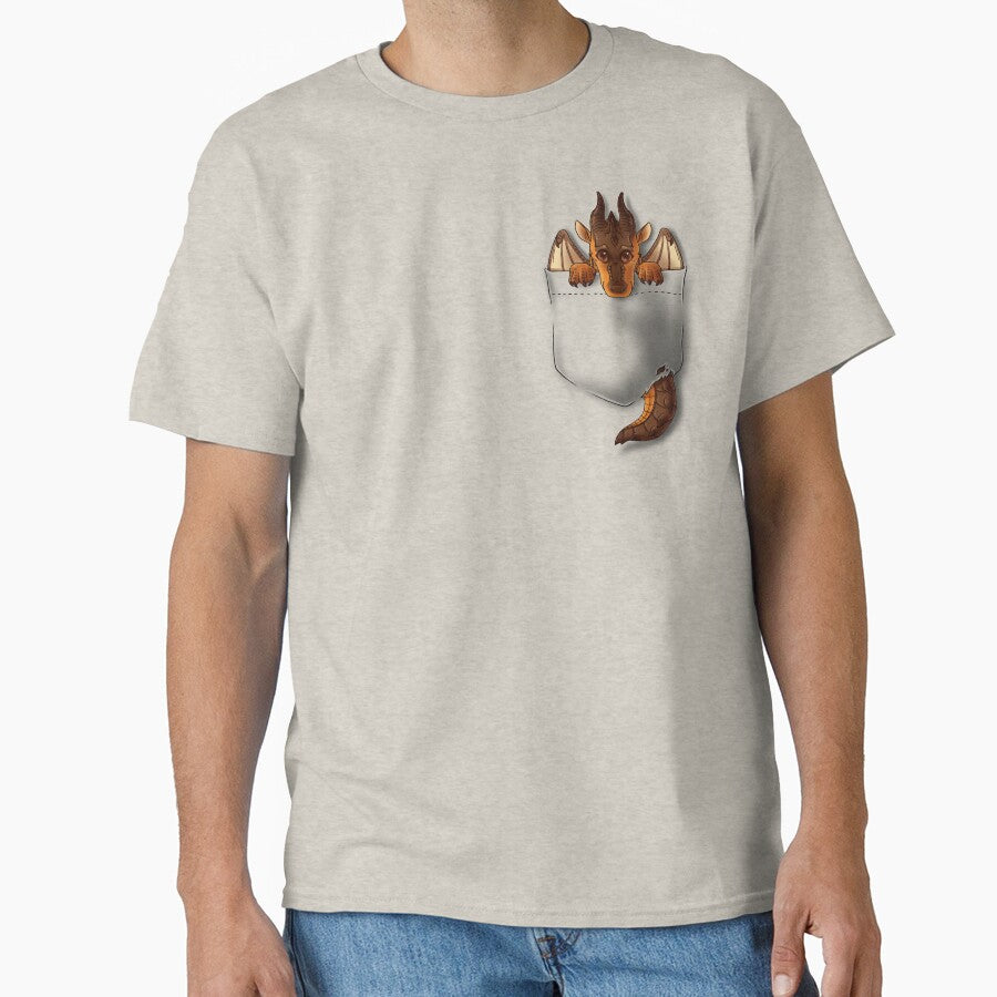 Wings of Fire - Clay Pocket Dragon by Biohazardia T-Shirts, Hoodie, Sweatshirt | BlankRebels.com (Image 1)