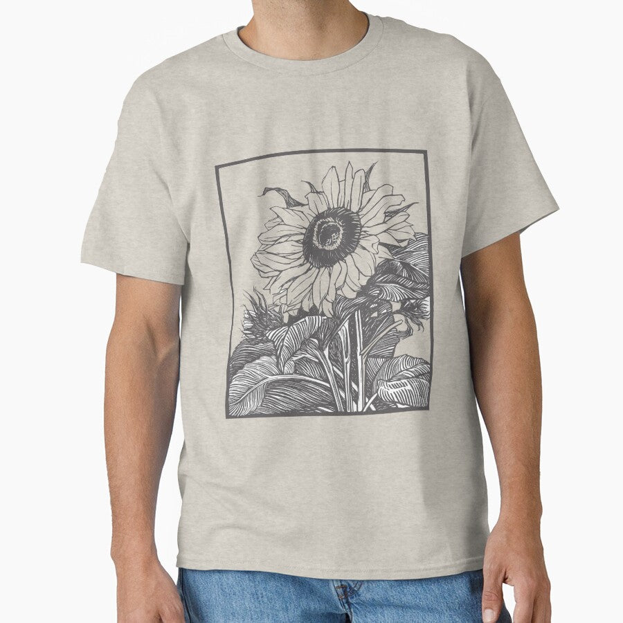 bee on a sunflower gift t-shirt by r1bbit Hoodie, Sweatshirt | BlankRebels.com (Image 1)