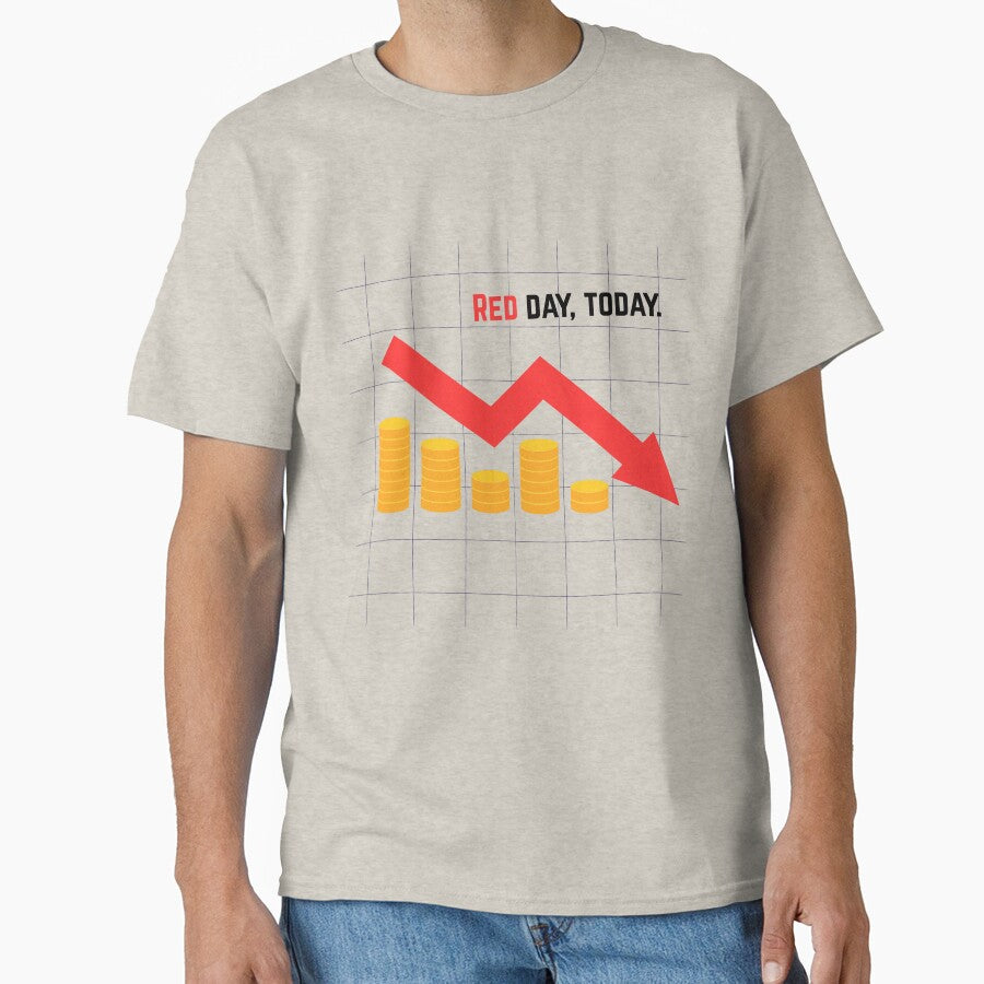 Stock Market Red Day Design by EmkorDesigner T-Shirts, Hoodie, Sweatshirt | BlankRebels.com (Image 1)