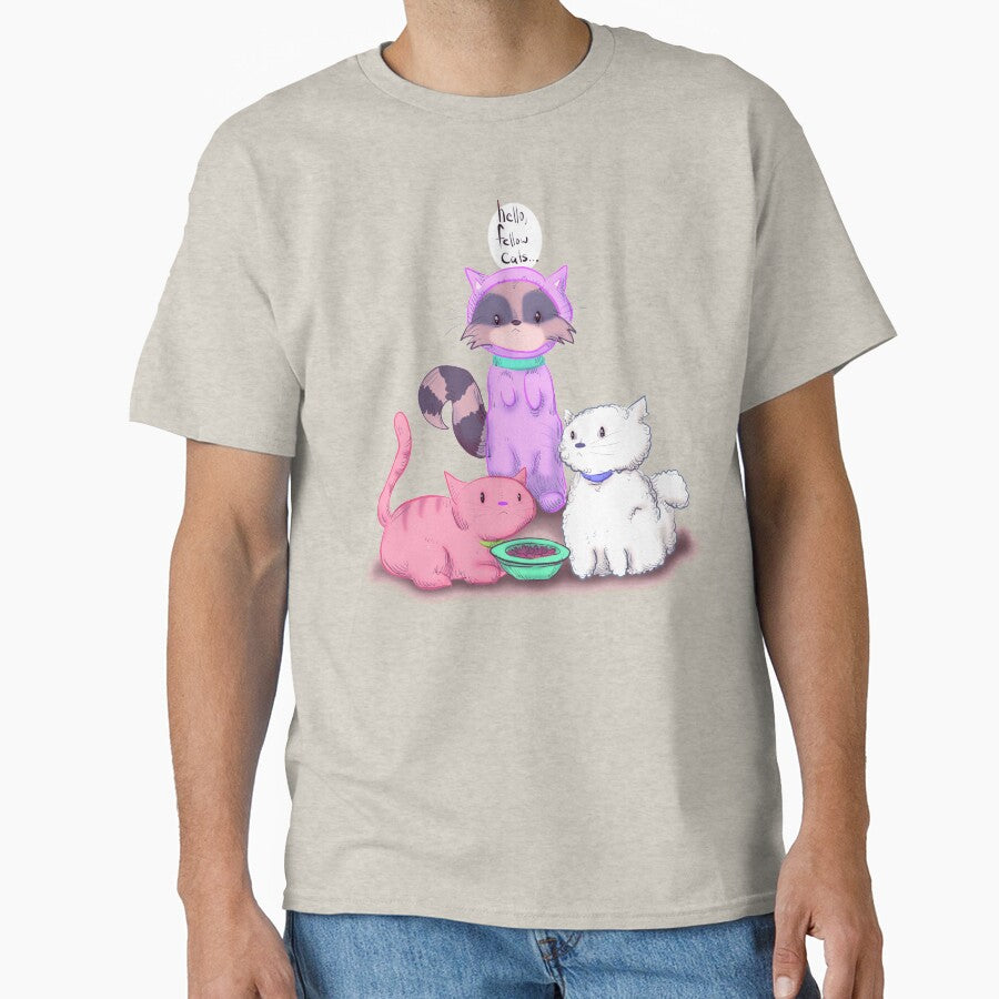 Fellow Cats by LVBART T-Shirts, Hoodie, Sweatshirt | BlankRebels.com (Image 1)