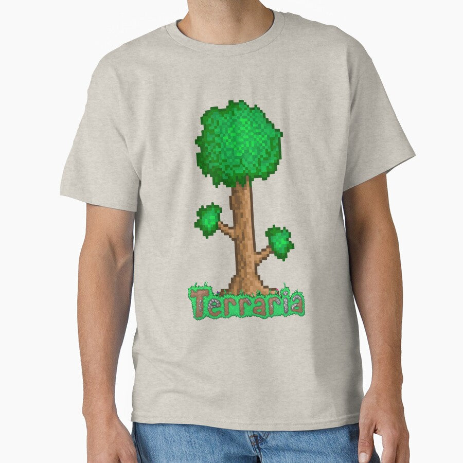 Terraria Game Pixel Art by CaseStation T-Shirts, Hoodie, Sweatshirt | BlankRebels.com (Image 1)
