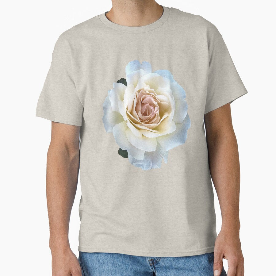 White rose Flower Aesthetic by occultart T-Shirts, Hoodie, Sweatshirt | BlankRebels.com (Image 1)