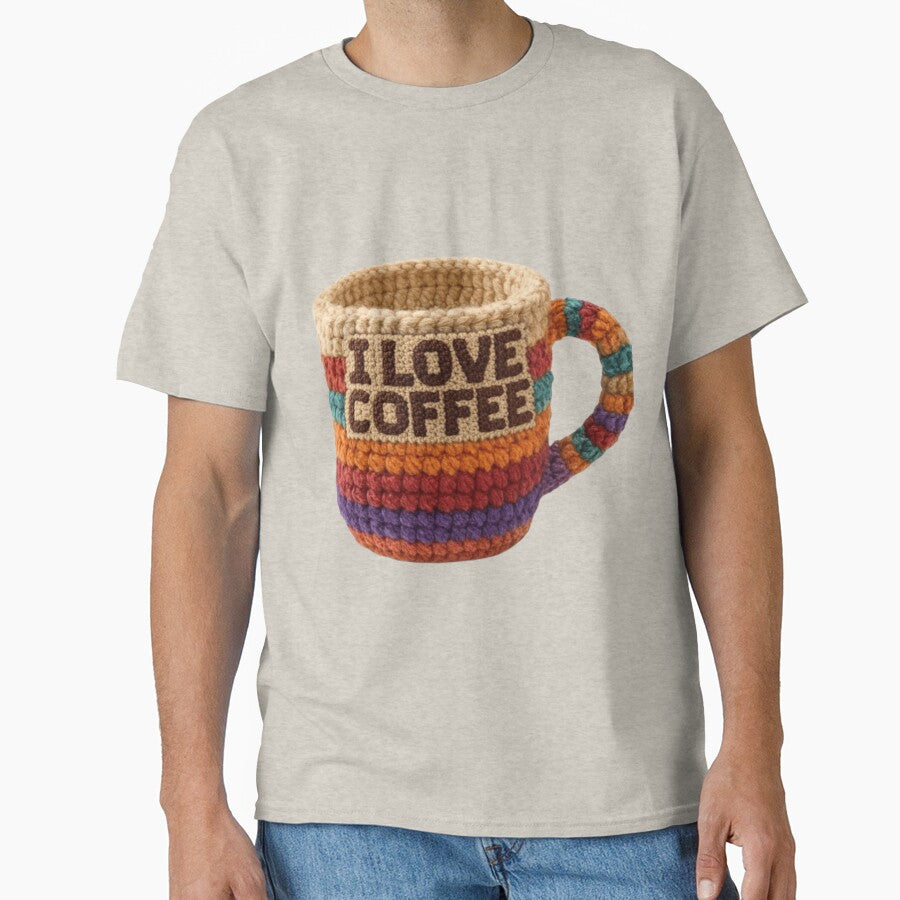 I LOVE COFFEE CROCHET by Crochet World T-Shirts, Hoodie, Sweatshirt | BlankRebels.com (Image 1)