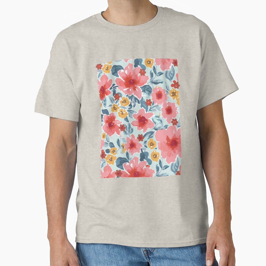 Flower print by kiwihaka