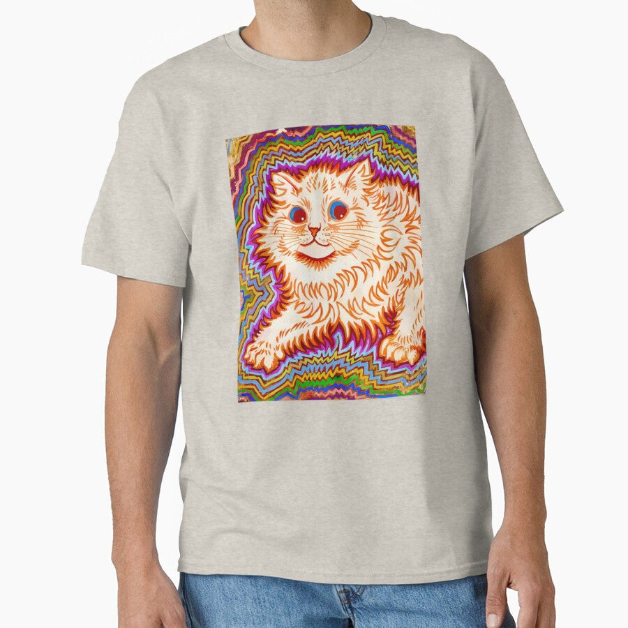 Kaleidoscope Cats III by Louis Wain by WonderweissStudio T-Shirts, Hoodie, Sweatshirt | BlankRebels.com (Image 1)