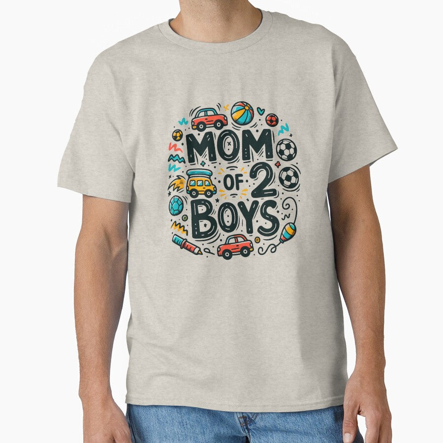 Mom of Boys by Chaput Store T-Shirts, Hoodie, Sweatshirt | BlankRebels.com (Image 1)