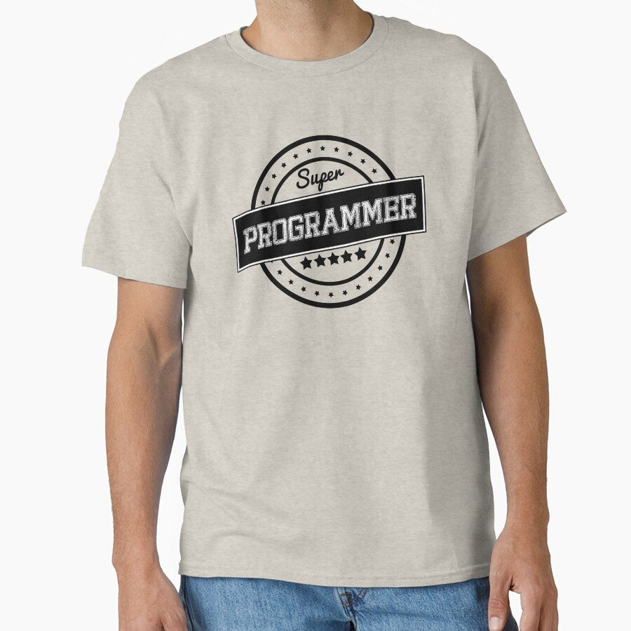 Super Programmer Badge Stamp Vintage by WAMTEES T-Shirts, Hoodie, Sweatshirt | BlankRebels.com (Image 1)