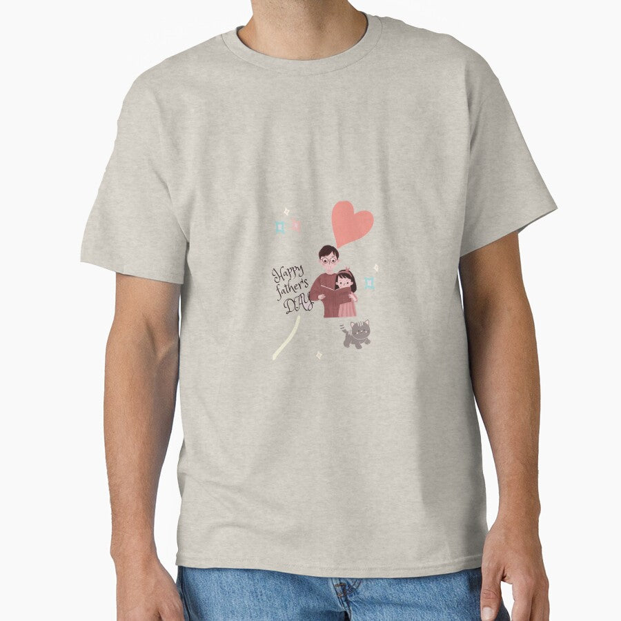 Simple elegant father's day tee by Design minds