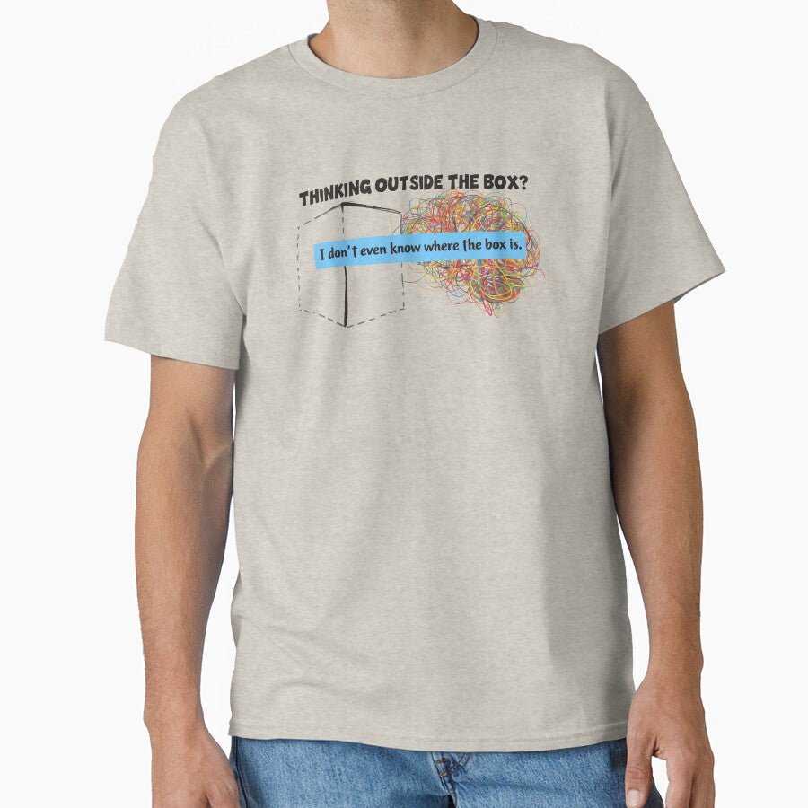Thinking Outside The Box Neurodiversity ADHD Art by KRYO ARTS T-Shirts, Hoodie, Sweatshirt | BlankRebels.com (Image 1)