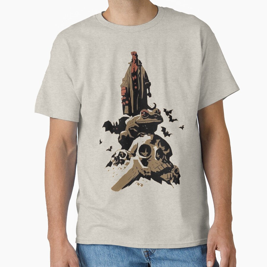 hellboy portrait by KalimbaBoy T-Shirts, Hoodie, Sweatshirt | BlankRebels.com (Image 1)