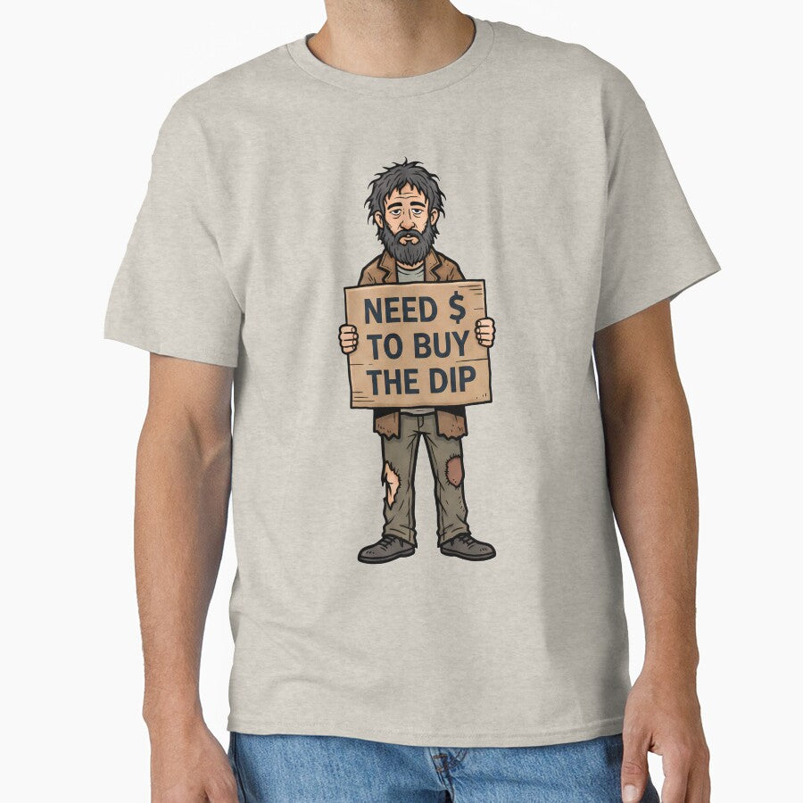 Need more cash TO BUY THE DIP– Feel The Crypto Crash by CryptoCactus T-Shirts, Hoodie, Sweatshirt | BlankRebels.com (Image 1)